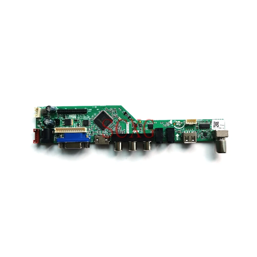 Fit LQ150X1LH62/LQ150X1LH63/LQ150X1LH82 Kit1024*768 Analog Signal 1CCFL Matrix Driver Board HDMI-compatible USB VGA LVDS 20 Pin