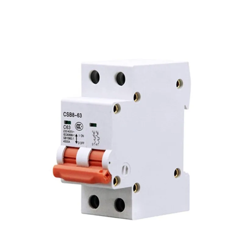 DC250v-1000v Photovoltaic Circuit Breaker 600v 1p 2p 3p 4p 1-125A Direct Air Open Atmosphere Switch Defence Tripping Operation