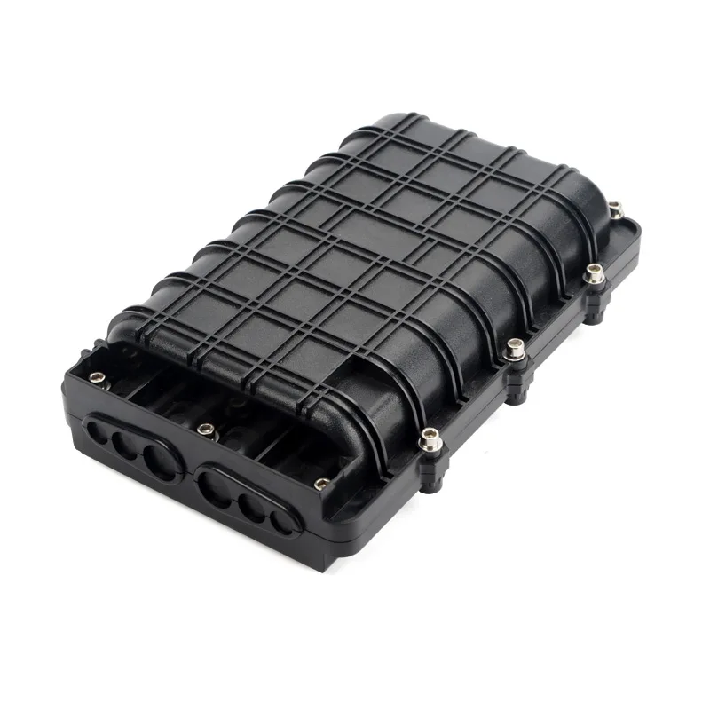 48 Core Optical Fiber Splice Box Horizontal type 10 adapter splitter FOSC 24 2 inlet 3 out port joint closure