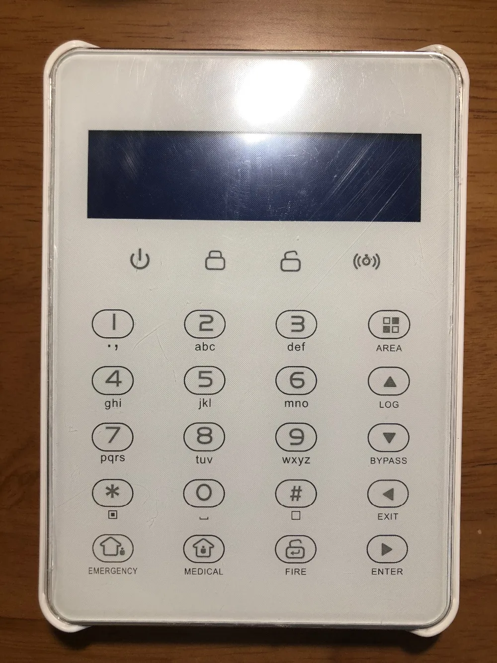 Focus FC-7668pro Wired Touch Keypad Compatible With FC-7668pro Alarm System