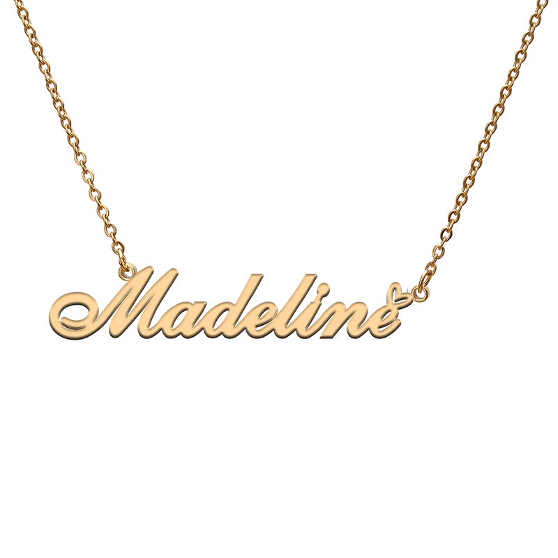 

Custom Personalized Name Necklaces for Madeline Best Friends Birthday Christmas Mother Days Jewelry Gifts