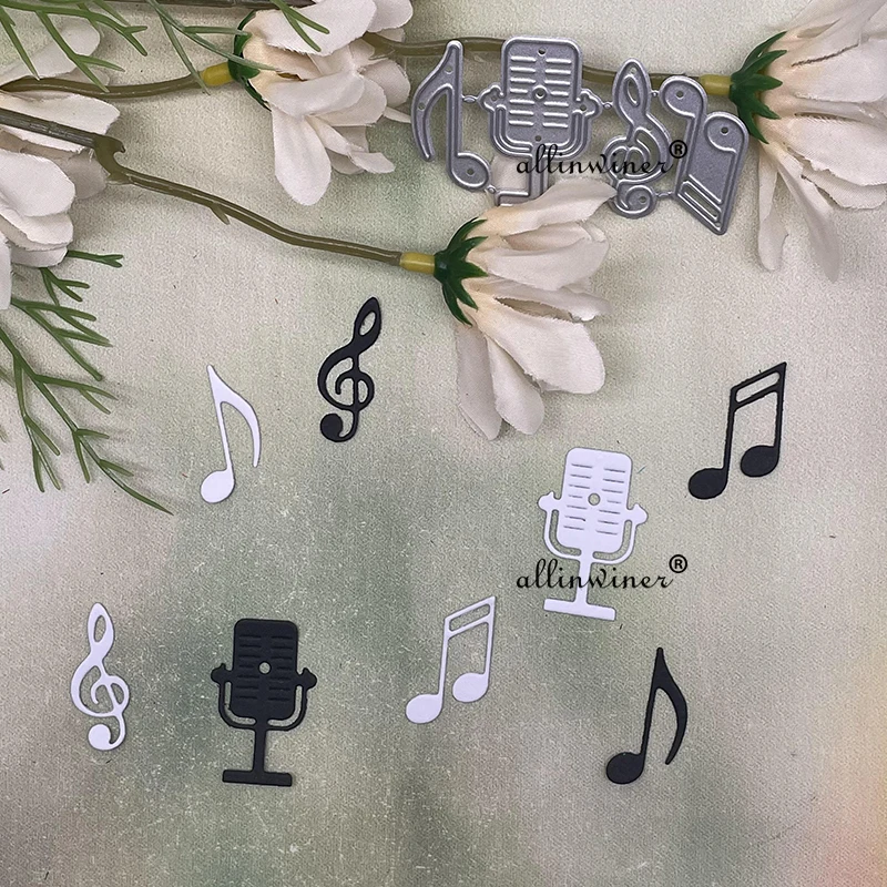 New Musical note decoration DIY Craft Metal Cutting Die Scrapbook Embossed Paper Card Album Craft Template Stencil Die