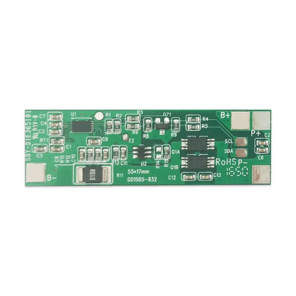 

PCM-G01S05-932 (LI-1S) Customized PCM BMS Protection Circuit Module for Li-ion Li-polymer Battery Pack