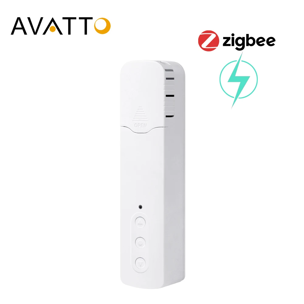 

AVATTO Tuya Zigbee Smart Motorized Chain Roller Blinds, Voice Control Shade Shutter Drive Motor works with Alexa, Google home