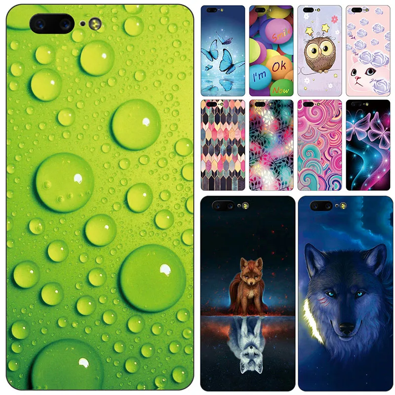 Case for Oneplus 5 / One Plus Five A5000 Cover Silicone Soft TPU Protective Phone Cases Coque