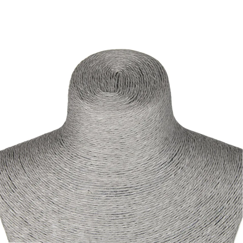 Hemp Rope H21cm Necklace Display Stand Holder Nice New Design Necklace Hanger High Quality  Jewellery Display Bust Model Rack