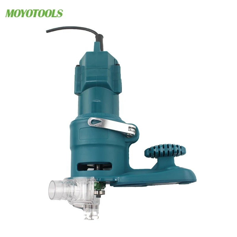 New Design Electric Trimming Machine with Dust Collecting Wood Router Woodworking Edge Cutter and PVC Trimmer Tools