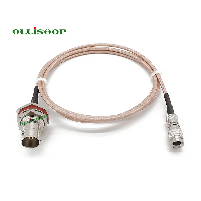 BNC female to DIN 1.0/2.3 Mini BNC Male RG179 Pigtail cable HD SDI Transfer RF Video Signals Coax Cable HD-SDI 75Ohm Cable HDTV