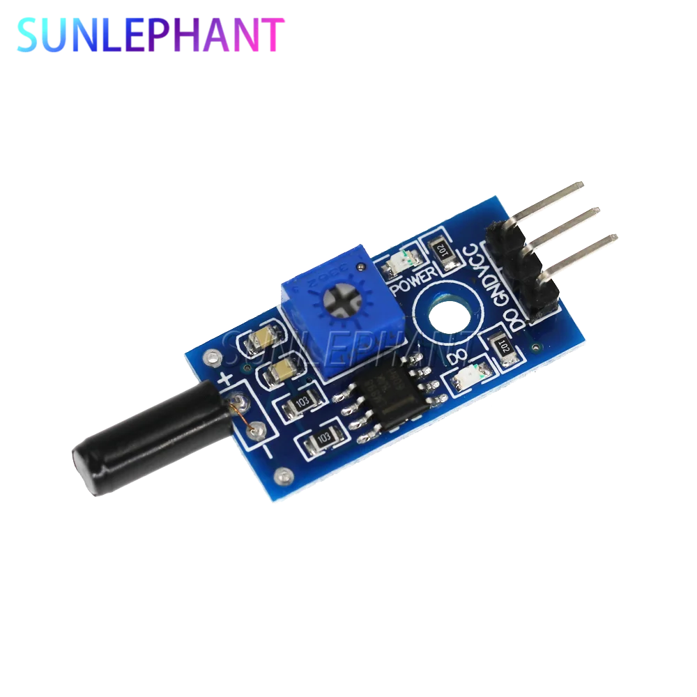 Highly Sensitive Vibration Sensor Module Vibration Module SW1801P Alarm Sensor Module Voltage 3.3V-5V