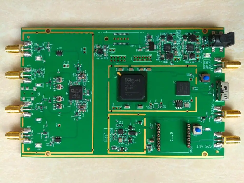 Radio AD9361 RF 70MHz -6GHz SDR Software Defined Radio USB3.0 Compatible with ETTUS USRP B210 full duplex SDR