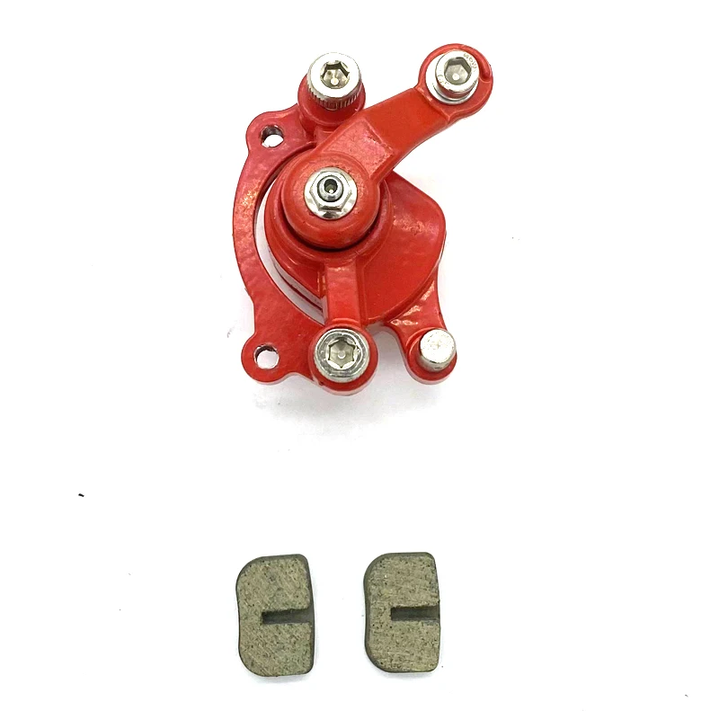 Front Rear Disc Brake Caliper Pads Brake disc 140mm For 47cc 49cc Chinese Mini Moto Kids ATV Quad Dirt Pocket Bike