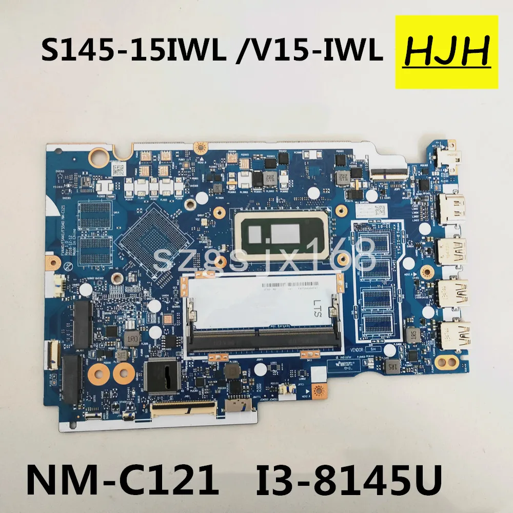 FOR Lenovo Ideapad S145-15IWL V15-IWL  340C-15IWL laptop motherboard FS441 NM-C121 motherboard CPU I3 -8145U 100% test work