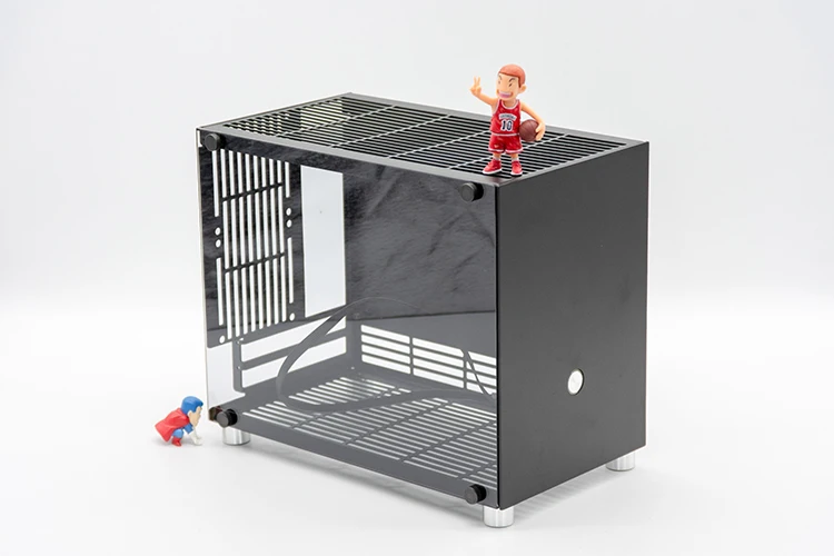 K77/i5 i9 / 2060 2080Ti полностью алюминиевый ITX A4 небольшой ходовой компьютер, у нас есть 6 тепловых труб, двойной башенный радиатор