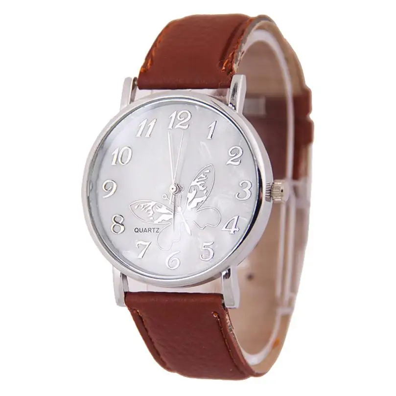 2022 Ladies Watches Casual Watches Women Butterfly Watches Leather Quartz Watch Clock Clearance Sale Dropshipping horloge dames