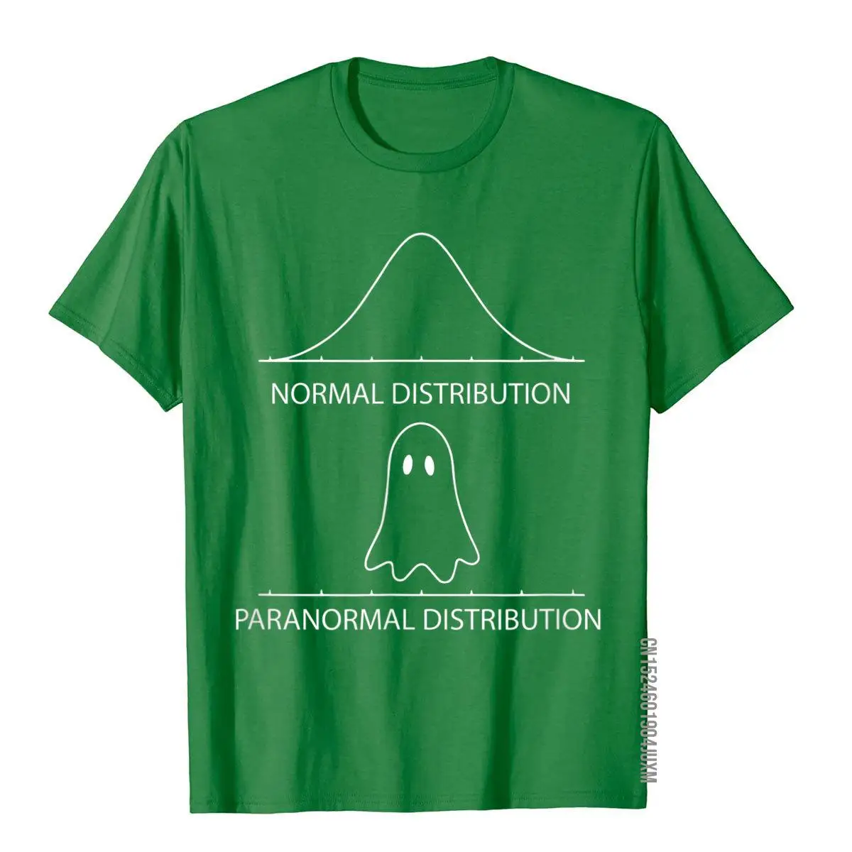 Math Statistics Normal Distribution Paranormal Distribution T-Shirt Tops Tees Fitted Vintage Cotton Boy Top T-Shirts Hip Hop