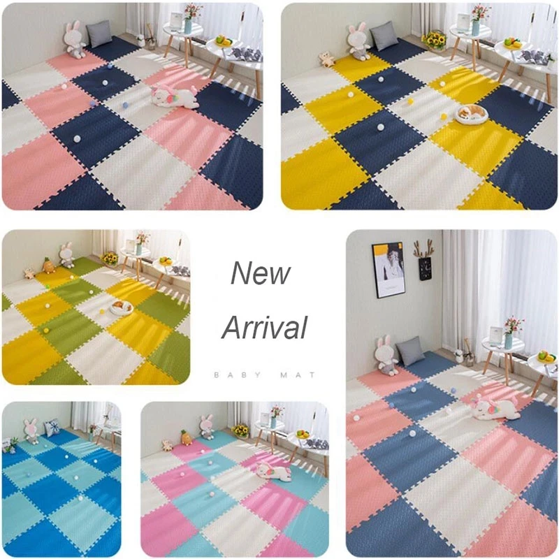 18/24Pcs Eva Foam Baby Puzzel Mat Speelmatten Kinderen Grijpende Oefening Tegels Tapijten Vloertegels Speelgoed Tapijt tapijt Klimmen Pads