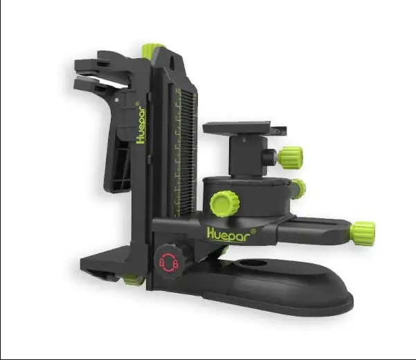 Huepar PV10+ Fine-tuning beugel Laserniveau-adapter Multifunctionele magnetische draaibare basis Verstelbare clip 360 °   Verstelbaar gereedschap