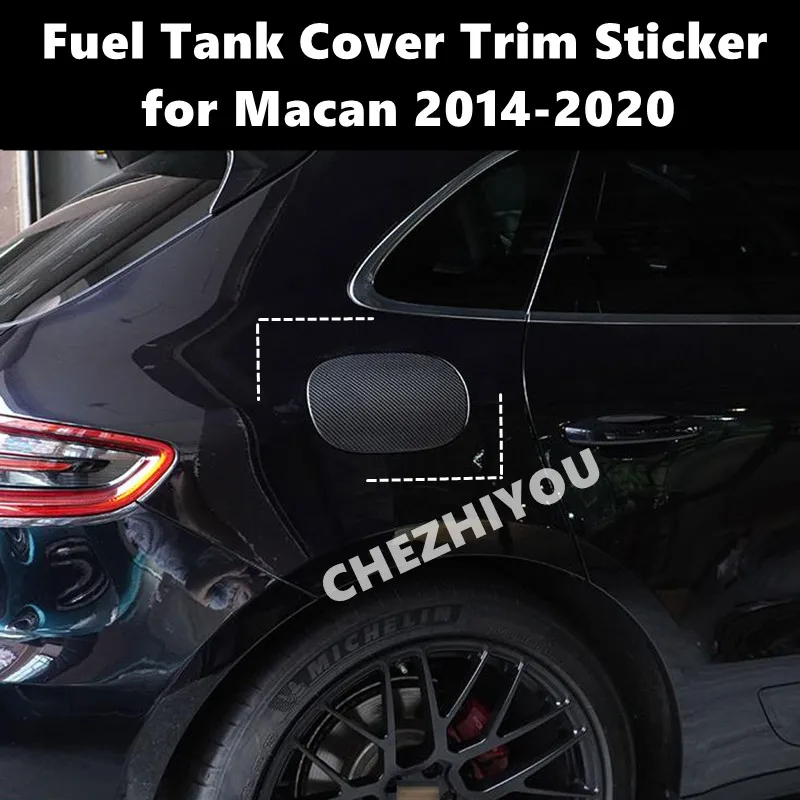 

Наклейка для отделки крышки автомобиля Porsche Macan 2014-2020, аксессуары для отделки крышки кузова автомобиля, 100% натуральное углеродное волокно