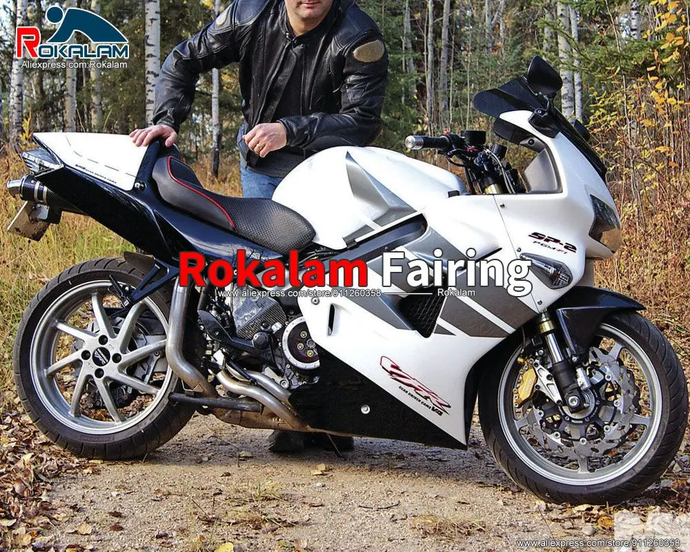 

Детали для Honda VFR800 1999 1998 99 98 VFR 800 2001 2000 VFR-800 98 99 00 01, комплект белых обтекателей мотоцикла