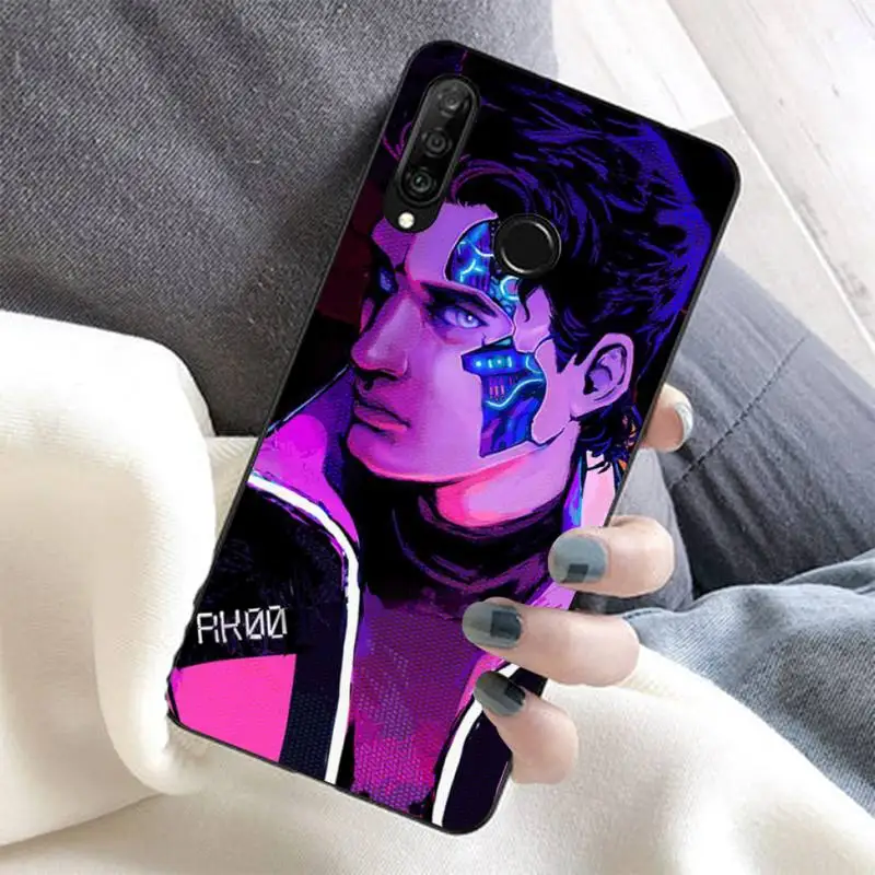 FHNBLJ Detroit Become Human Android RK800 Connor Kara Phone Case for Huawei Honor 8 x 9 10 20 V 30 pro 10 20 lite 7A 9lite case