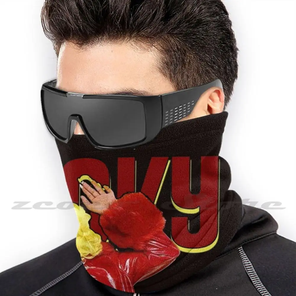 Space Punk Custom Pattern Washable Filter Pm2.5 Adult Kids Mask With The Split Ends Essence Hall Drag Queen Makeup