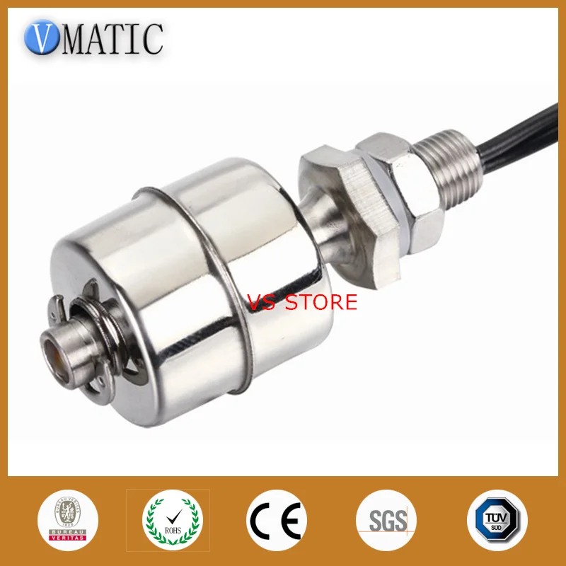 

Free Shipping VC1045-S Stainless Steel Magnet On Off Ball Balls Sensor Detection Liquid Switches Water Level Float Switch