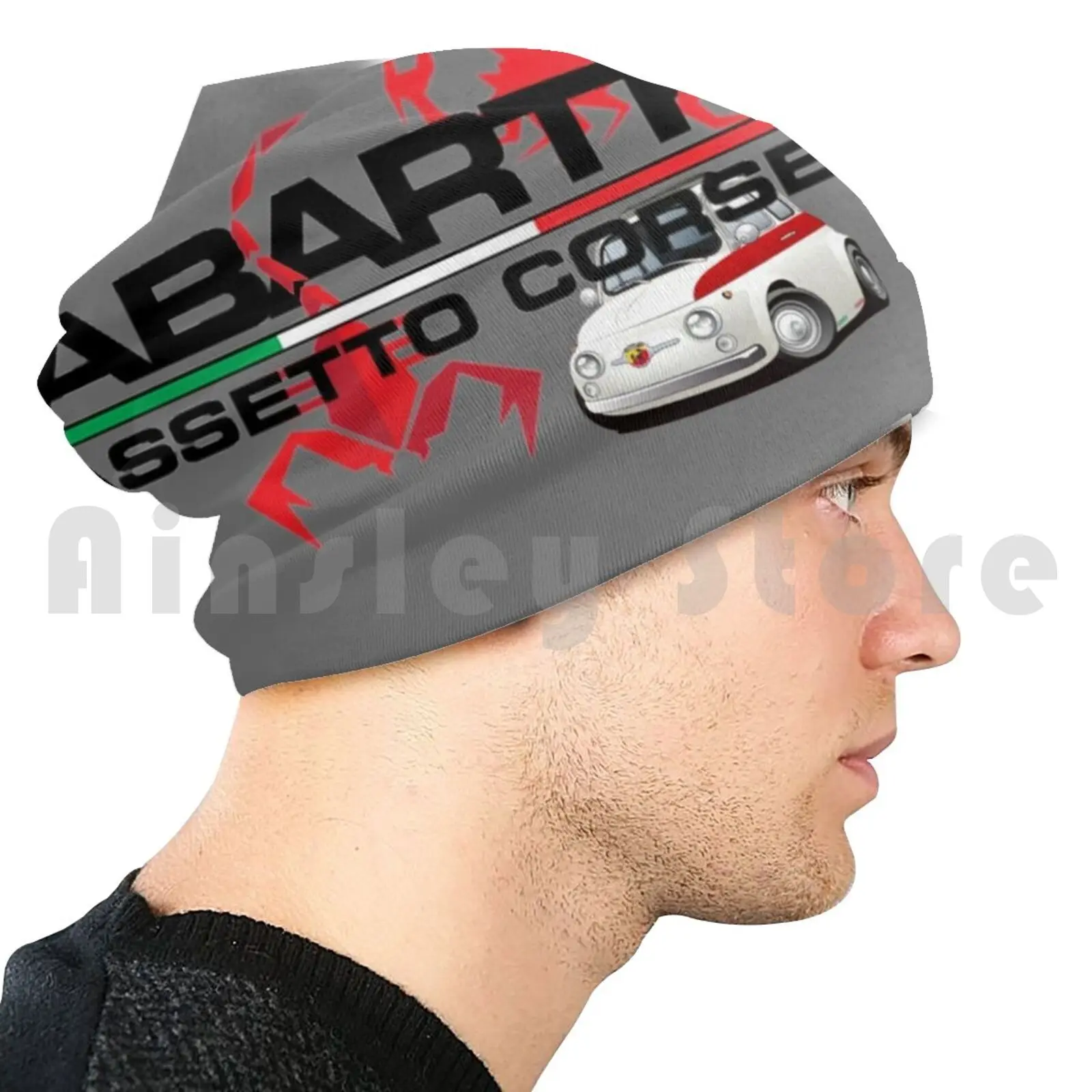 Abarth Assetto Corse Beanies Knit Hat Hip Hop Abarth Assetto Corse