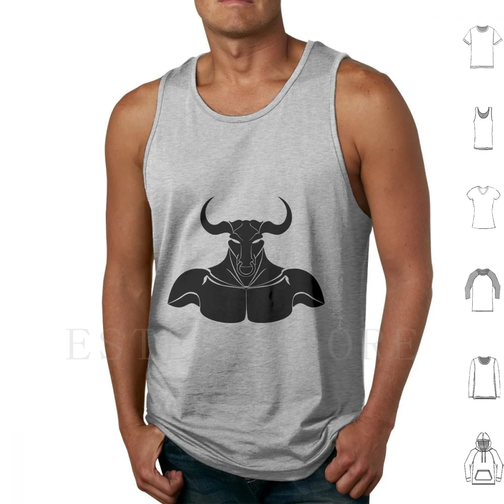 Minotauro Camisetas sin mangas Chaleco Minotauro Monstruo mitológico Bestia Mitología griega Leyendas Creatura legendaria Minotauro