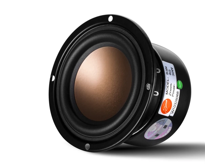 1 قطعة (1 مكبرات صوت) Hivi 3 "كامل النطاق المهنية حمى القرن المتكلم افتتاح القطر 75 مللي متر مقاومة 8 أوم الطاقة 30 واط المتكلم