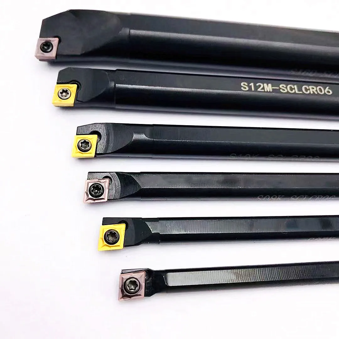 S06K / S07K / S08K / S10K / S12M /S16Q SCLCR06 utensile per tornitura a spirale a 95 gradi SCLCR06 barra di alesatura CCMT060204 fresa per tornio
