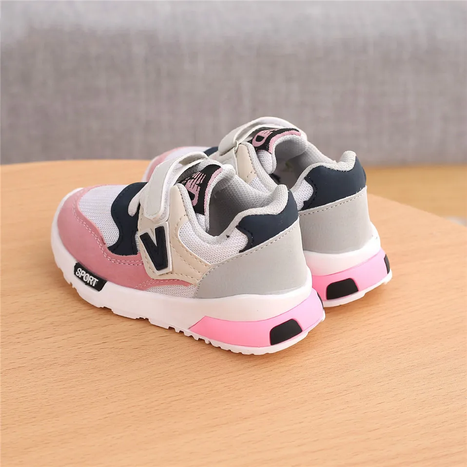 Spring Autumn Kids Shoes Baby Boys Girls Children\'s Casual Sneakers Breathable Soft Anti-Slip Running Sports Shoes Size