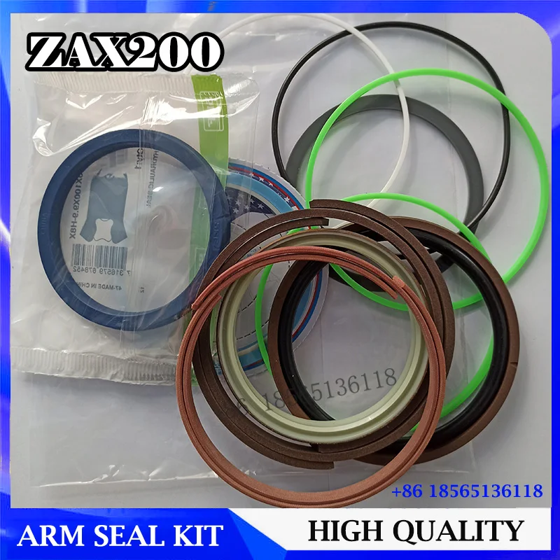 

High Quality ZAX200 ZX200 Hydraulic Arm Seal Kit for Hitachi Zaxis240 Cylinder Oil Seal Kit 4448399