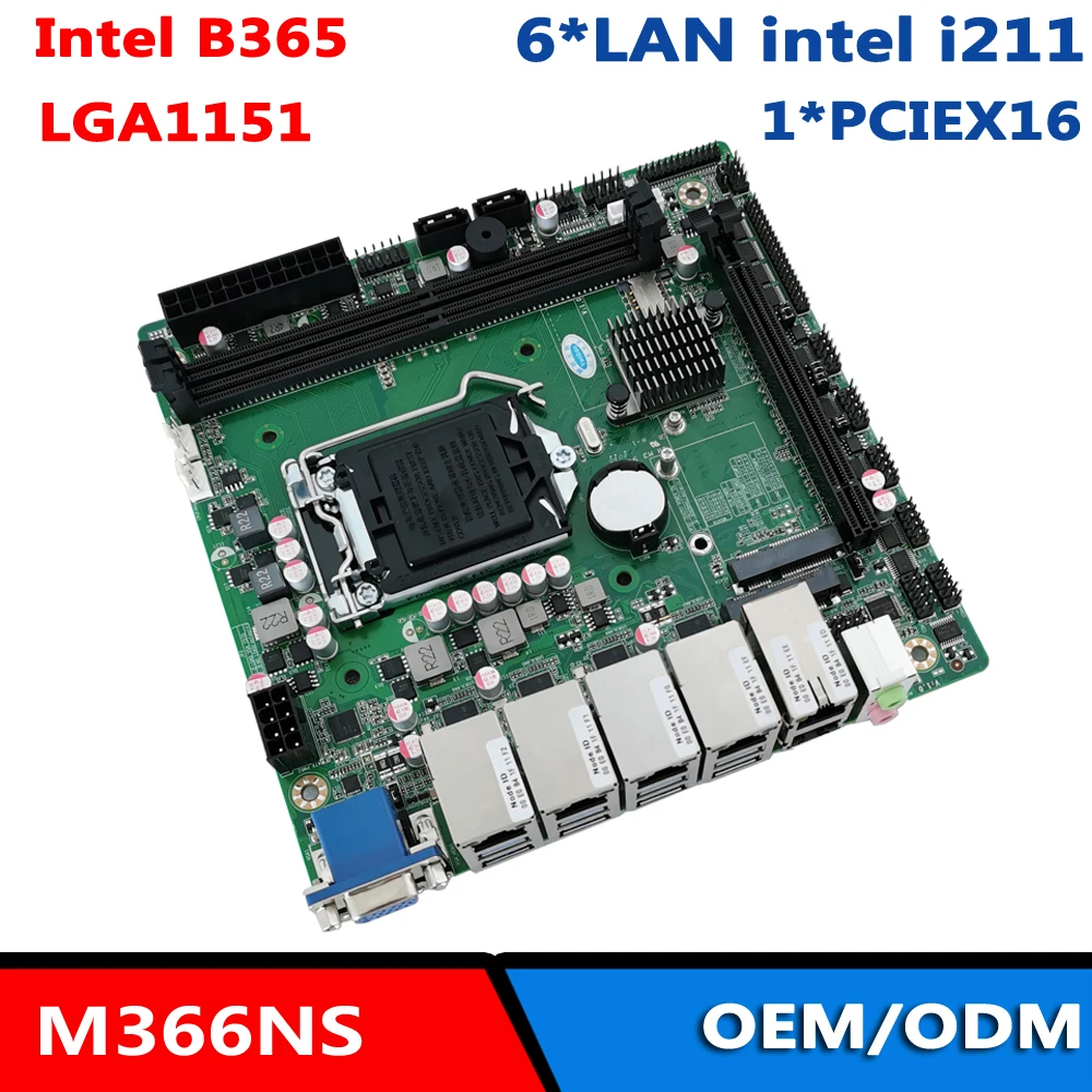 

Материнская плата сервера брандмауэра ddr4 6/7 поколения Intel LGA1151 6 * LAN 8 * USB3.0 PCIEX16 10 * COM