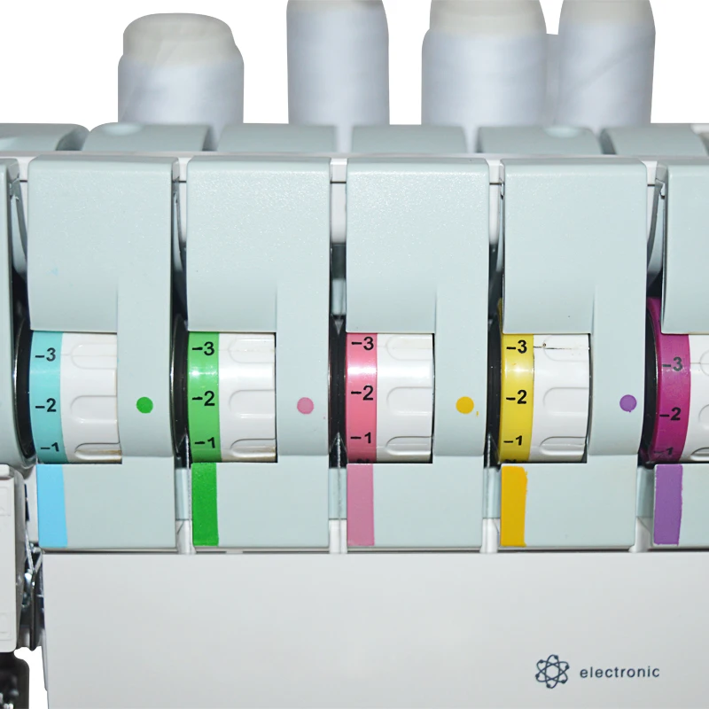 Picture 7: 1PC Sewing Machine 855 Line Hemming Zigzag Stretch Sewing Machine 857 Overlock Machine With English Manual