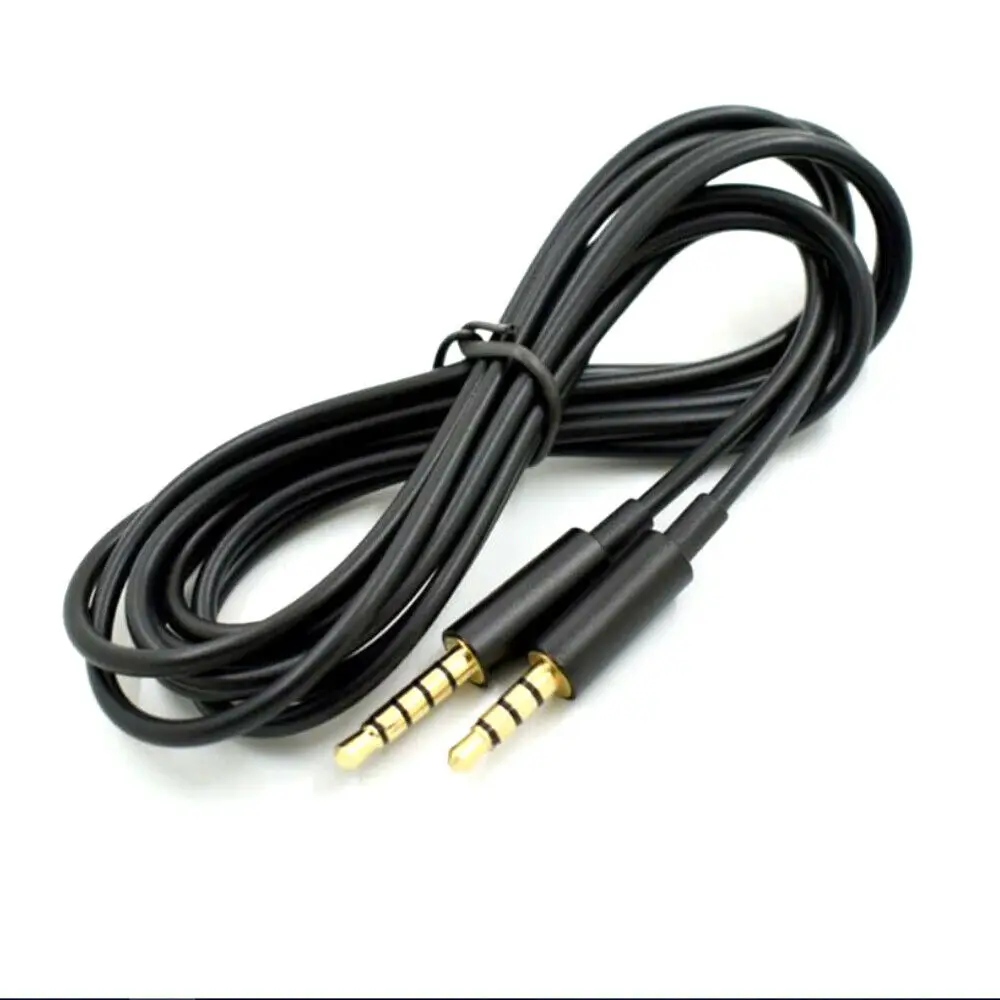 Replacement Audio Cable for ASTRO A10 A30 A40 Headsets 5 Pole Plug Lead Cord