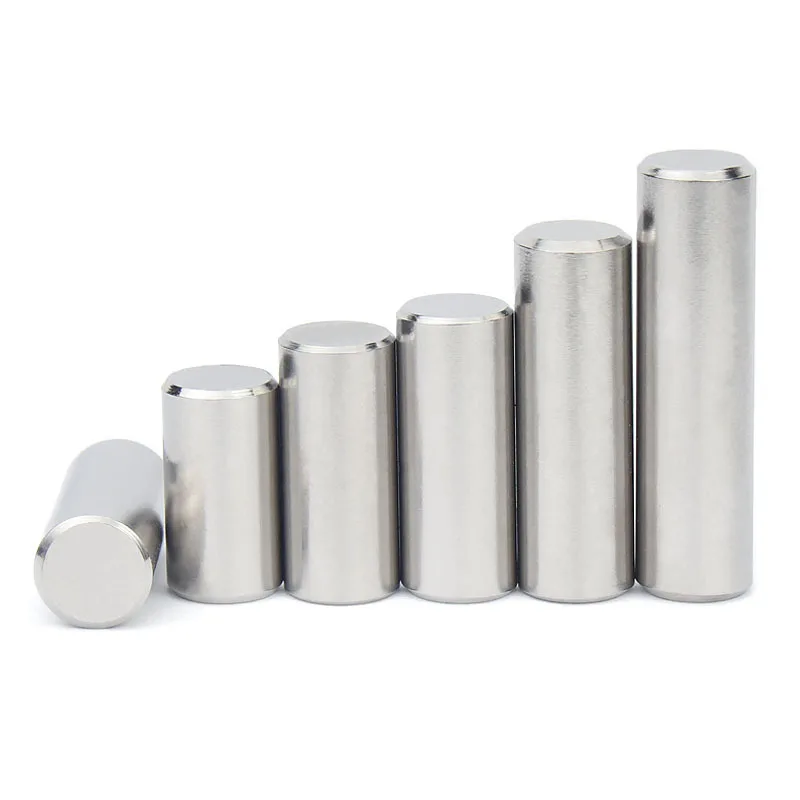 10pcs/LOT M5 M6 M8 M10 M12 GB119 304 A2-70 Stainless Steel Cylindrical Pin Locating Dowel