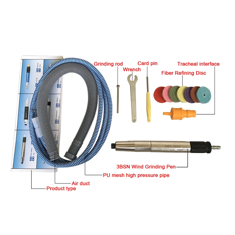 MSG-3BSN الهوائية طحن القلم FUMA الهوائية الرياح طحن آلة التشذيب طحن النقش طحن القلم