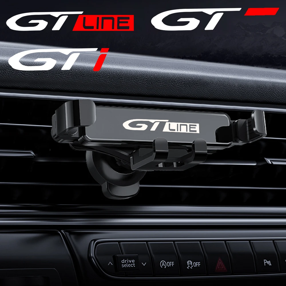 car  phone holder for Peugeot gt gti gtline 508 5008 3008 208 2008 308 Car Accessories