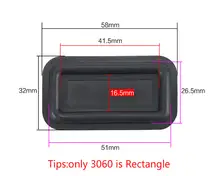 2pcs Rubber Bass Vibration Membranes #2