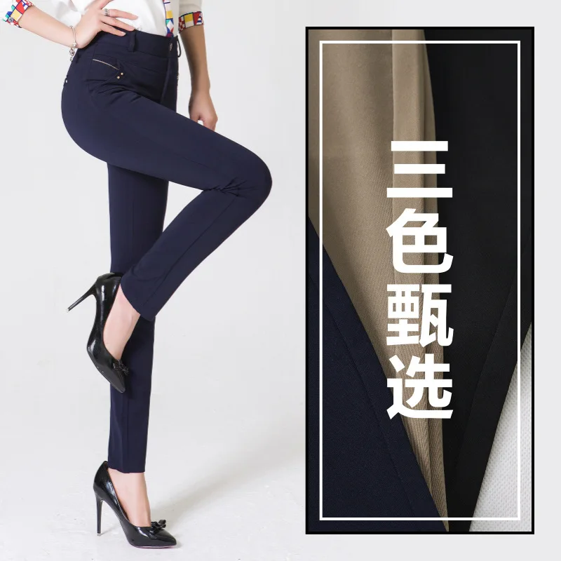 2020 summer autumn women Black  Vintage High Waist spring Denim pants high elastic Skinny Pencil Stretch Jeans Femme