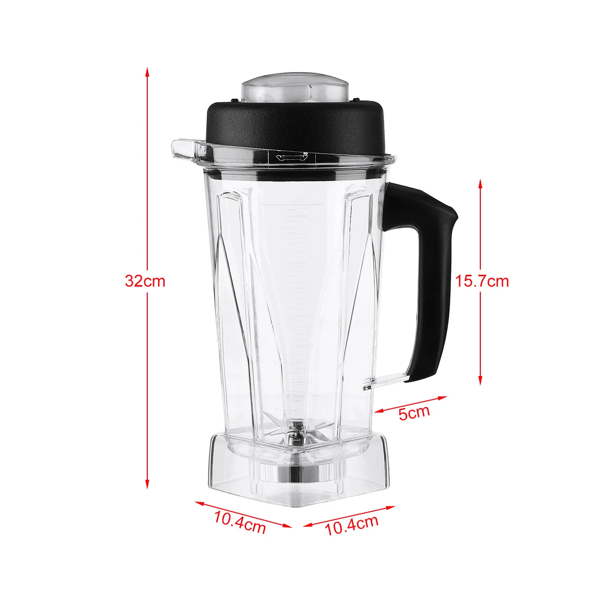 2L Commercial Blender Spare Parts Container Jar Jug Pitcher Cup for Vitamix