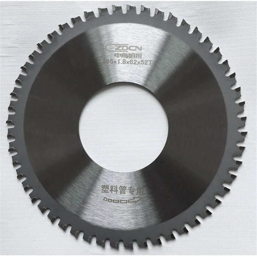 Circular Saw Blade for Tube Cutter Cutting Tools ZD220 165x1.8x62x52T 140X1.8X62X46T Alloy Stainless Steel Plastic