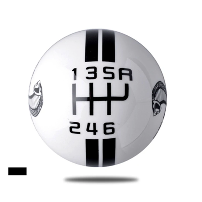 5-speed 6-speed Cobra Emblem Car Gear Shift Knob for Mustang Shelby GT500