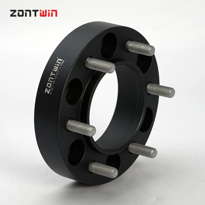 2Pieces 25/30/35/40/45mm PCD 6x135 CB 87.1mm Wheel Spacers Adapter 6 Lug Suit For Ford Rapter F-150 M14x2.0 or 14x1.5