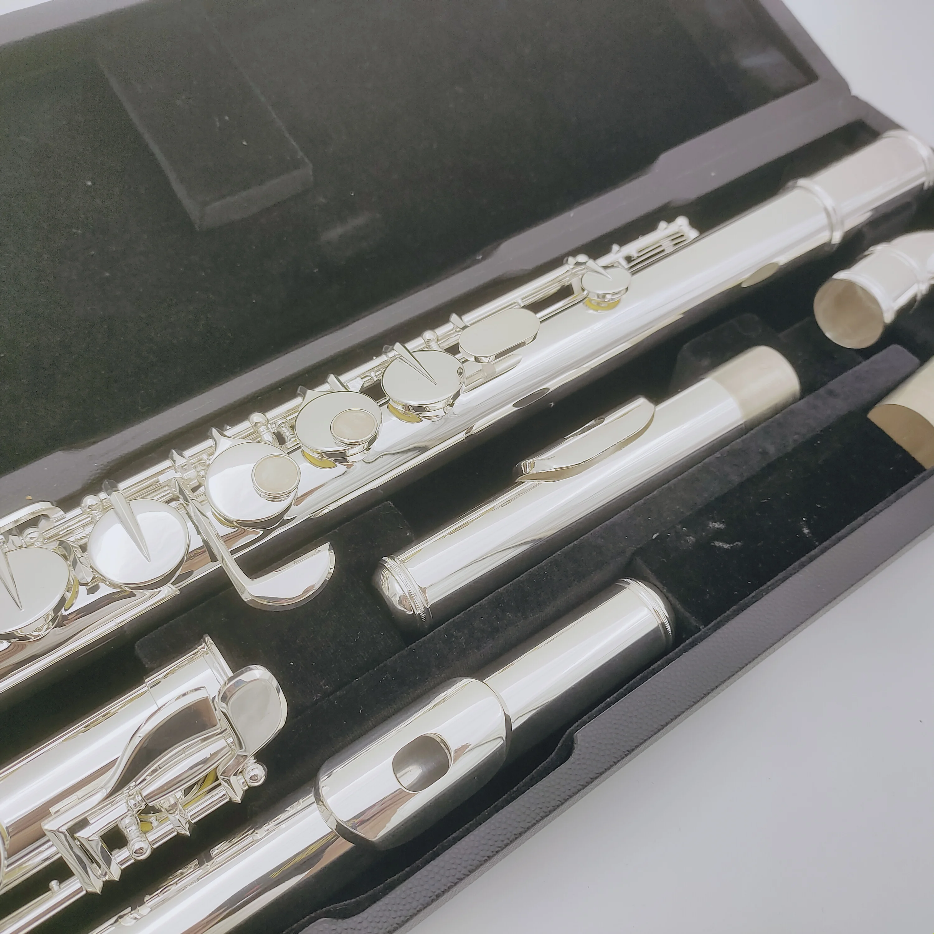 Muramatsu Alto Flute G Tune 16 Closed Hole Keys Sliver Plated Professional Musical Instrument with case free shipping