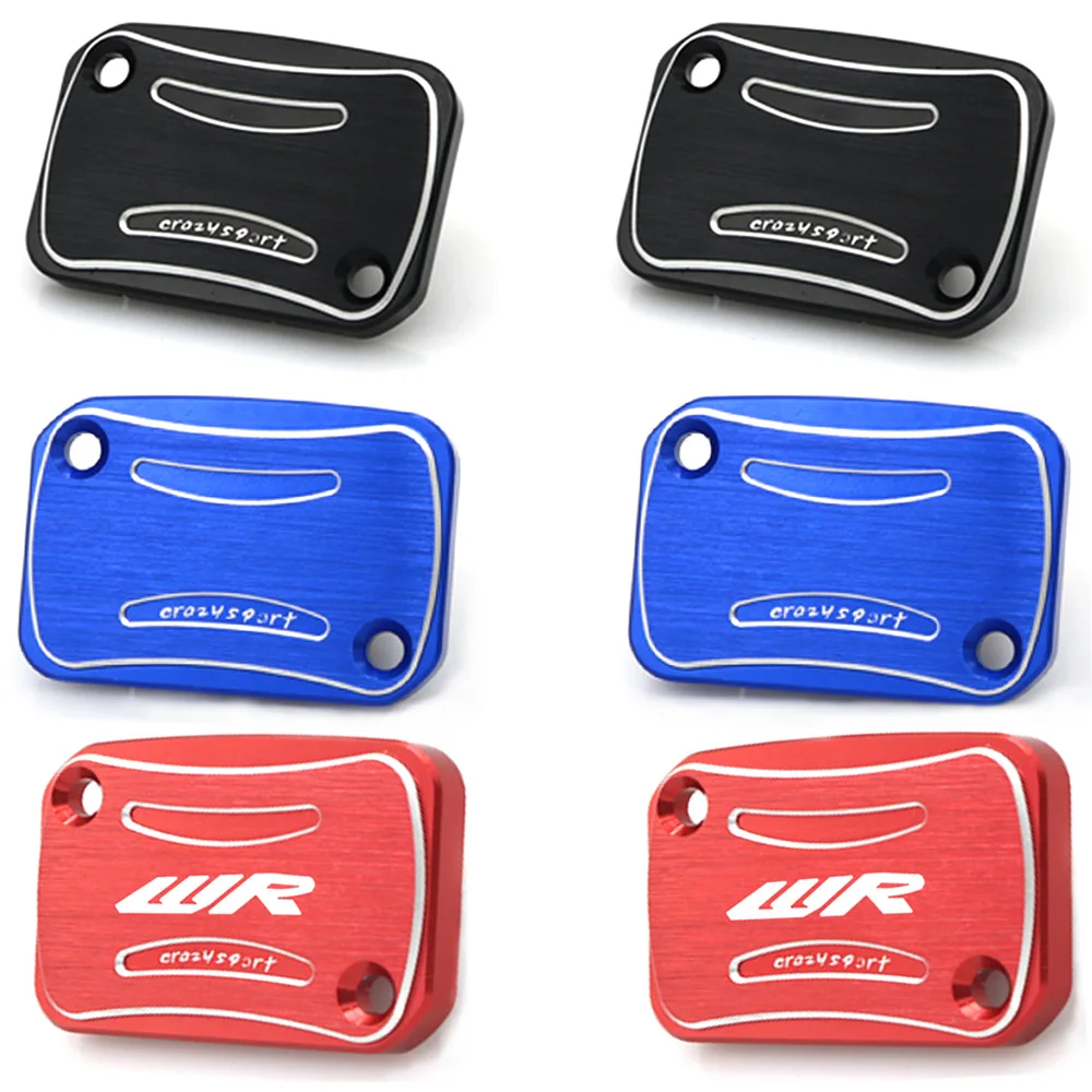 Motorcycle Accessories Front Brake Fluid Reservoir Cover For YAMAHA WR125X WR125 X WR 125X 2011-2013 Master Cylinder Cap