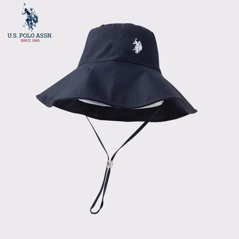 Us Polo Assn Four-color Male And Female Fisherman Hat Sun Protection Polo Hat Summer Casual Fashion Wild Outdoor Shade Basin Hat