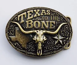 Hot Sale Texas Long Bull Horn Belt Buckle Western Cowboy & Cowgirl Novelty Belt Buckles
