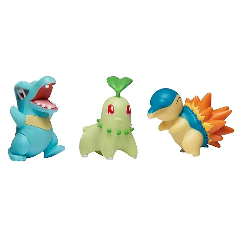 Anime Figures Sword Shield Pokemons Toy Zorua Duraludon Eelektross Totodile Cyndaquil Chikorita Tyranitar Pokemons Action Figure