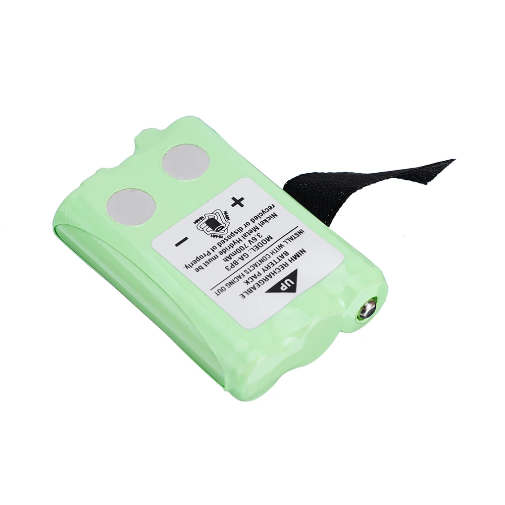 3.6V 700MAh GA-BP3แบตเตอรี่ Pack สำหรับ Cobra PR145/PR150/PR155 Walkie-Talkie 2-Way วิทยุแบตเตอรี่